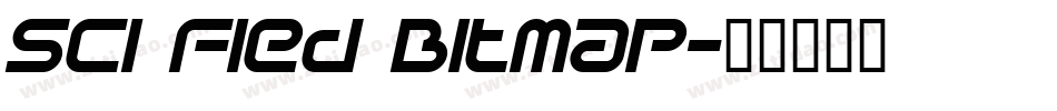 Sci Fied Bitmap字体转换
